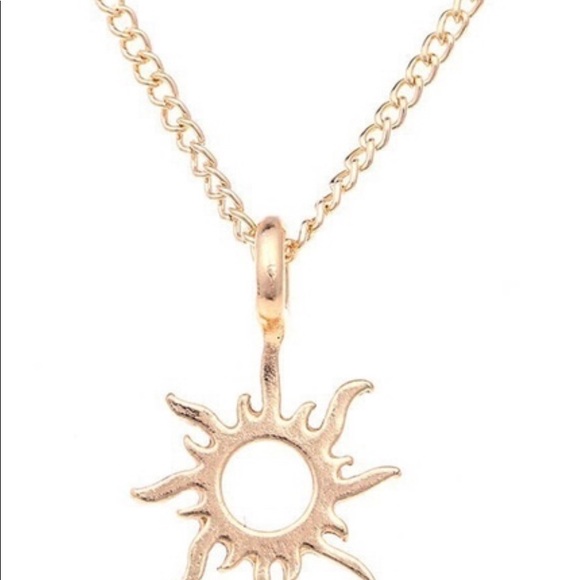 Good Vibes sunburst necklace - Picture 3 of 3